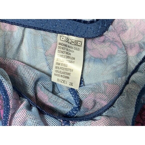 Spree Intimates 2 Piece Set Chemise Lingerie - Picture 3 of 7